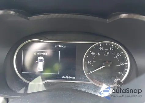 2021 Nissan Versa Sv Xtronic Cvt из США, поврежденный, VIN 3N1CN8EV4ML846659